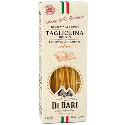 Tagliolina Rigata mit Di-Bari-Lachs 250 gr.