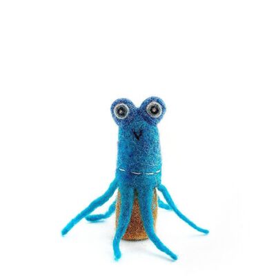 Marioneta de dedo de calamar Sally