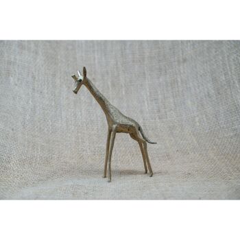 Animaux touaregs en laiton - Girafe 43.4 3