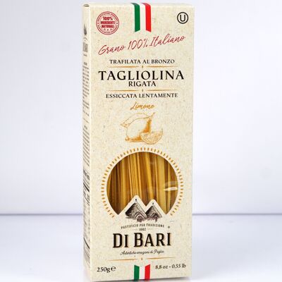 Pasta Tagliolina rigata al limón Di Bari 250 gr.