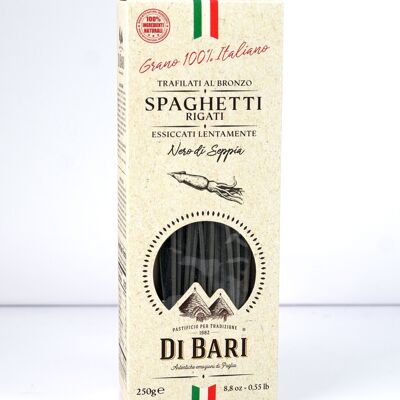 Di Bari Seppia Schwarze Spaghettinudeln 250 gr.