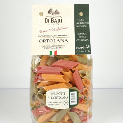 Pasta Pennotti all'Ortolana Di Bari 500 g.