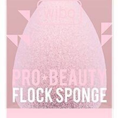 Wibo - Esponja de Maquillaje Microfibra - Pro Beauty Flock Sponge