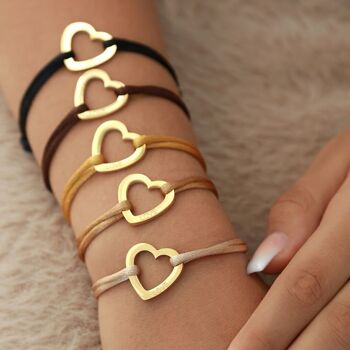 Bracelet sweet love sable or 2