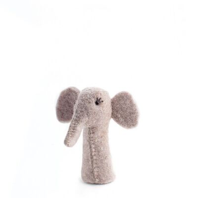 Marionnette à doigt éléphant Ernest