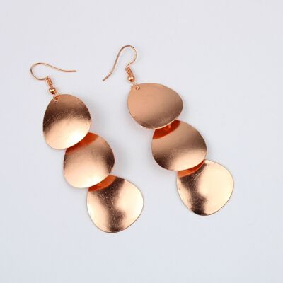 Boucles d'oreilles en cuivre - Design 1