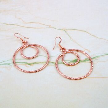 Boucles d'oreilles en cuivre - Design 7 3