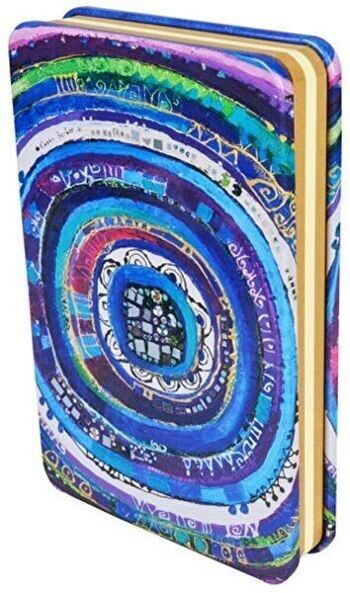 Biggdesign Bloc-notes Evil Eye, couverture métallique, agenda de poche, 10x15 cm, 130 feuilles 3