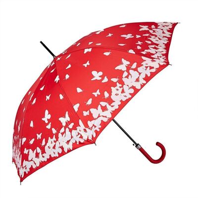 Ombrello Biggbrella So003 con fantasia a farfalla, antivento, impermeabile