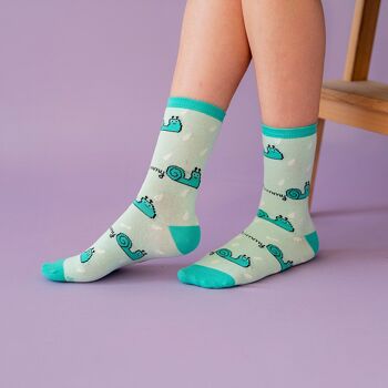 Milk & Moo Cacha Grenouille Et Sangaloz 4 Paires Chaussettes Mère 5