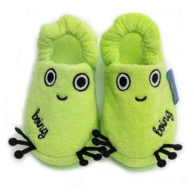 Pantofole per bambini Milk&Moo Cacha Frog