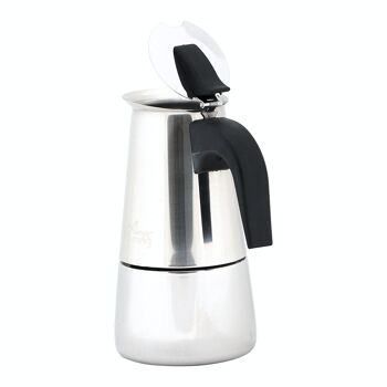 Any Morning Stove Top Machine à expresso percolateur en acier inoxydable cafetière 300 Ml 3