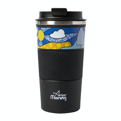 Any Morning BA21549 Taza De Café De Viaje 500 Ml