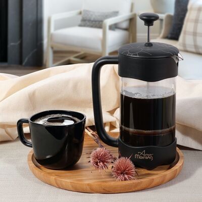 Machine à café et à thé à presse française Any Morning FY92 350 Ml