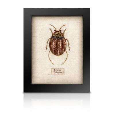 Escarabajo gordo con cuentas