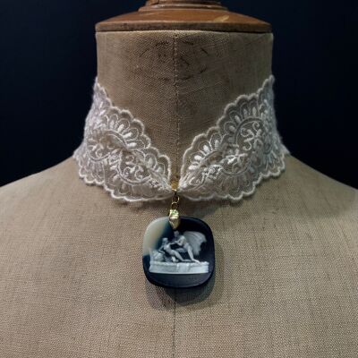 Collar Desideria - Gargantilla de encaje