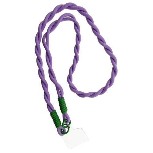 Telephone Chain Long Violet