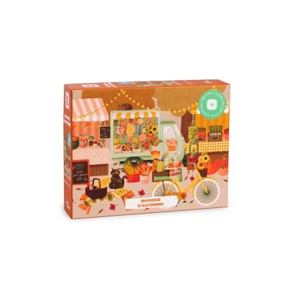 Puzzle Marché d’automne – Les éditions Heol – 1000 pièces