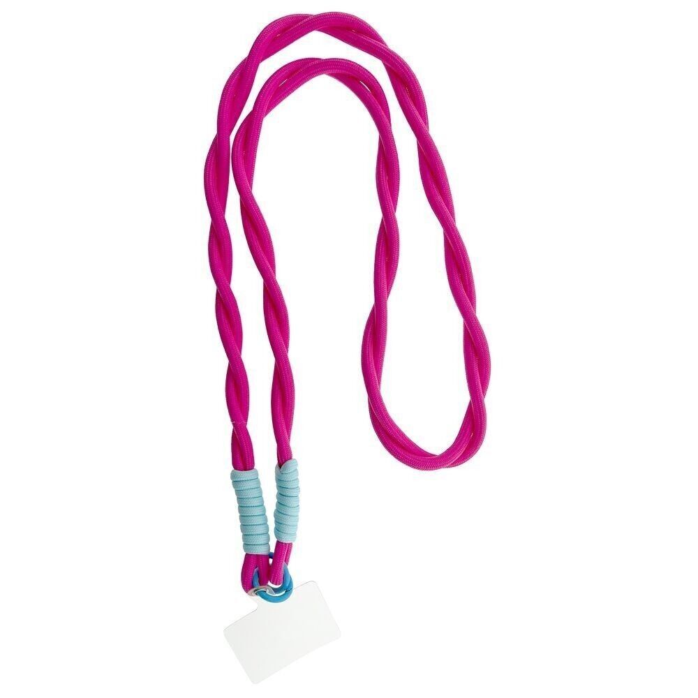 Catena telefonica lunga rosa