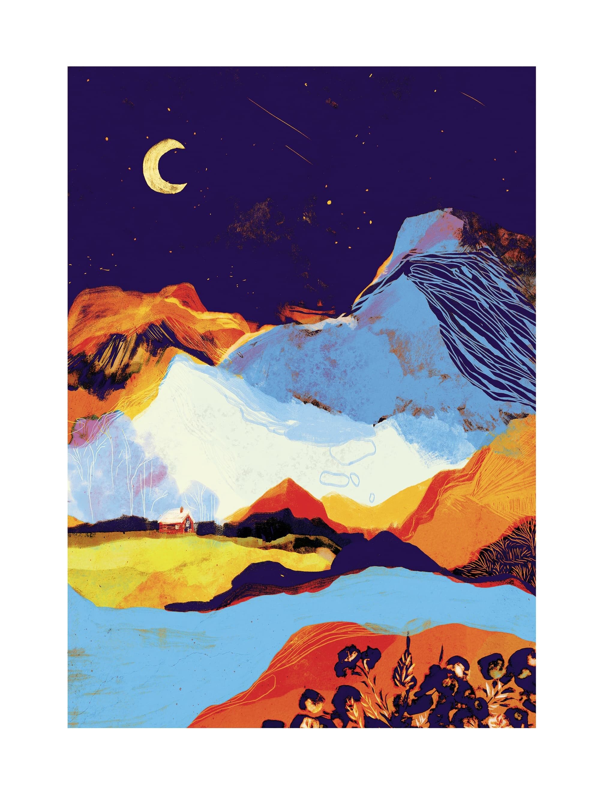 Poster Unter dem Mond