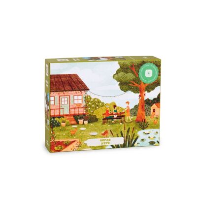 Sommermahlzeit-Puzzle – Heol Editions – 1000 Teile