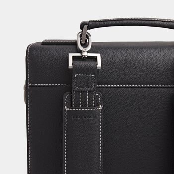 Sac à dos pour ordinateur portable en cuir de luxe fabriqué à la main à Londres 6