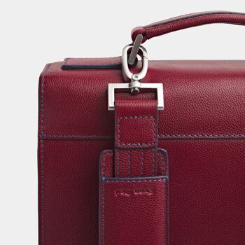 Sac à dos pour ordinateur portable en cuir de luxe fabriqué à la main à Londres 55