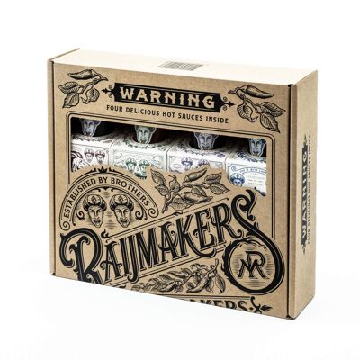 Confezione regalo di salsa piccante Raijmakers Heetmakers