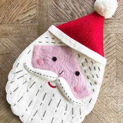 Father Christmas Felt Stocking