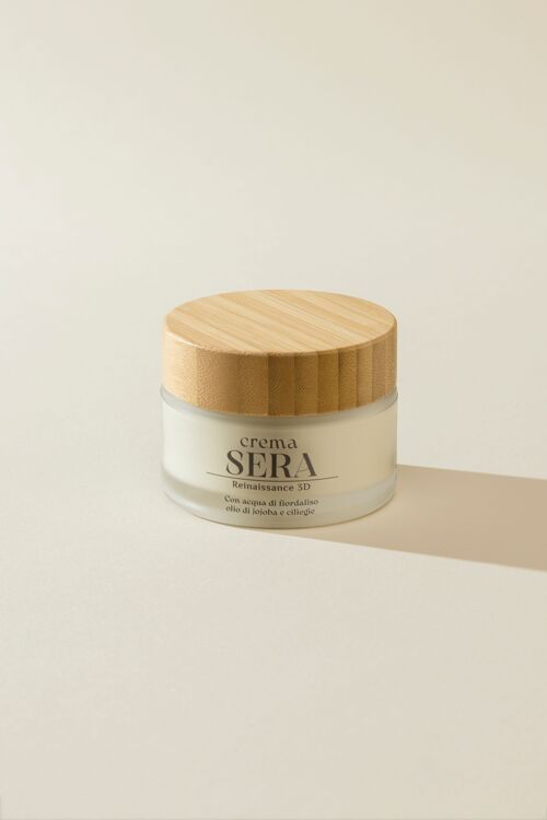 Crema sera ringiovanente alla canapa 50 ml