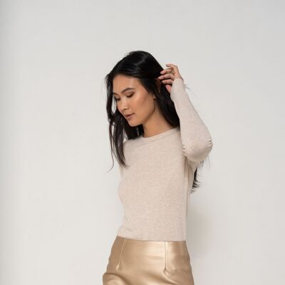JANA faux leather short skirt