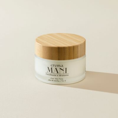 Crema mani alla canapa emolliente ed idratante 50 ml