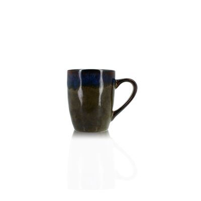 Certaldo mug 33cl in brown ceramic