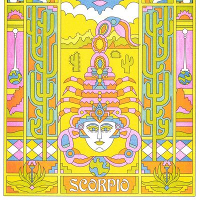 Scorpio Zodiac Poster Astrology - Nolan Pelletier
