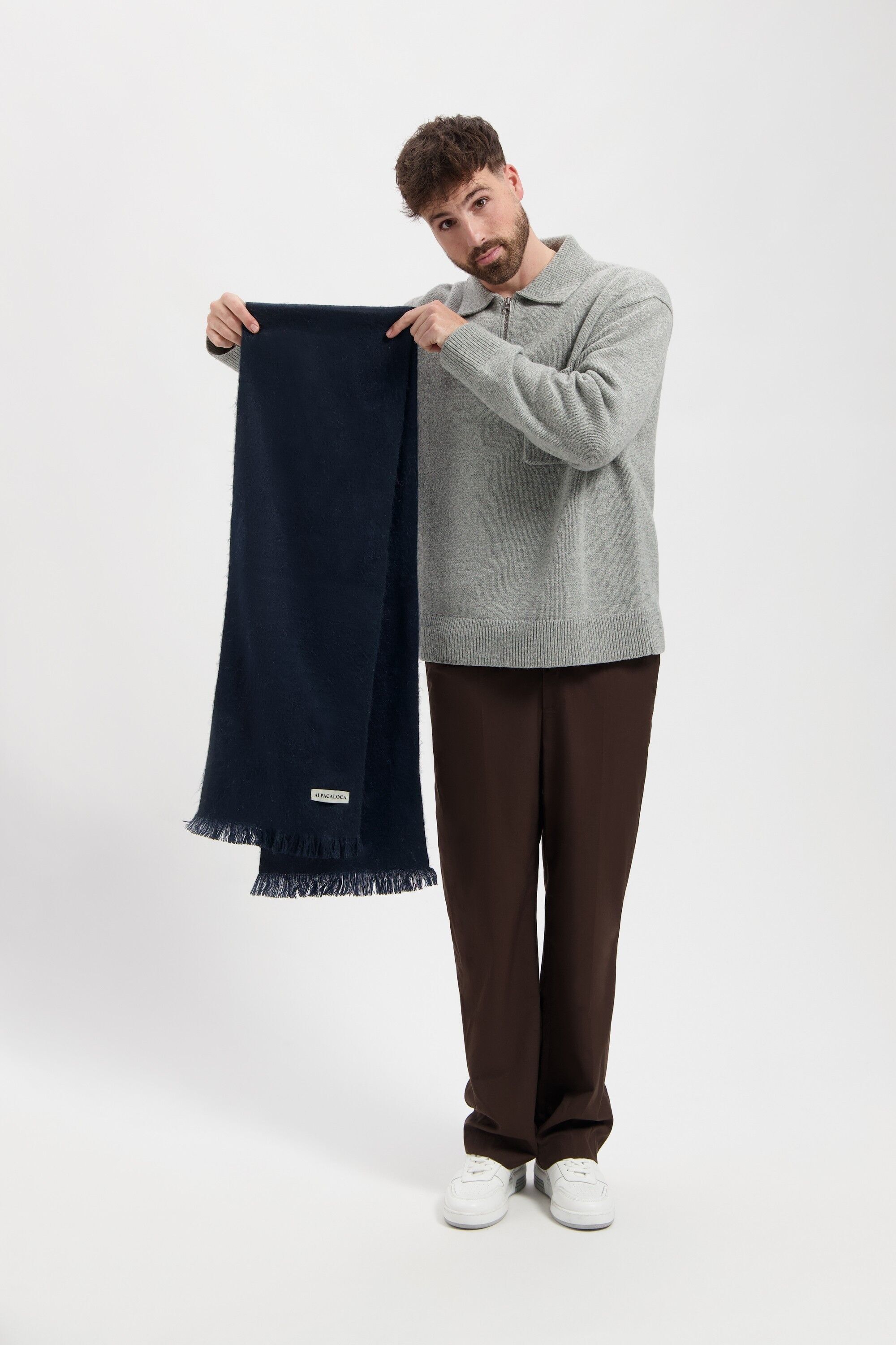 Slim Scarf Royal Blue