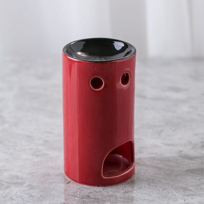 Bruciatore di profumo rosso