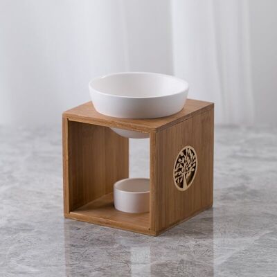 Bamboo Perfume Burner