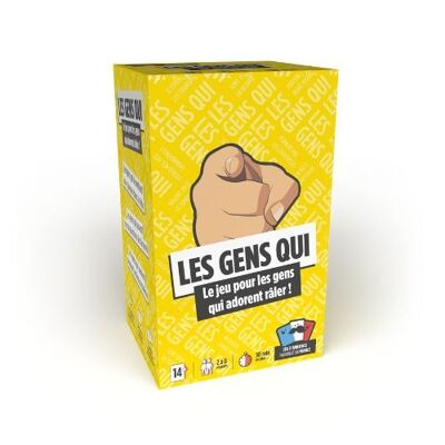 Les Gens Qui - Board games - THE 100% French party game 🇫🇷 - Original gift idea 🤩