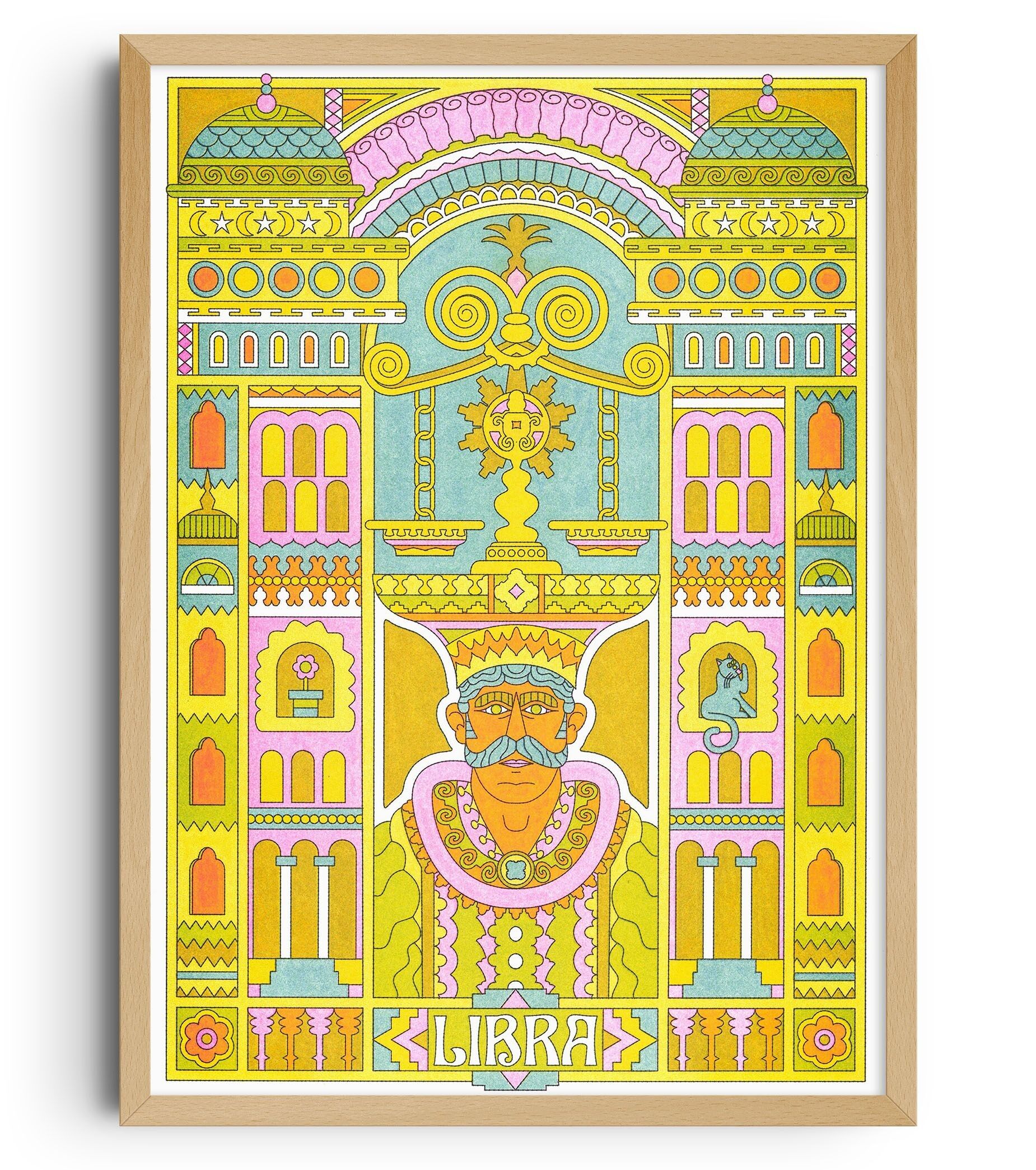 Astro Zodiac Poster - "Libra" - Nolan Pelletier