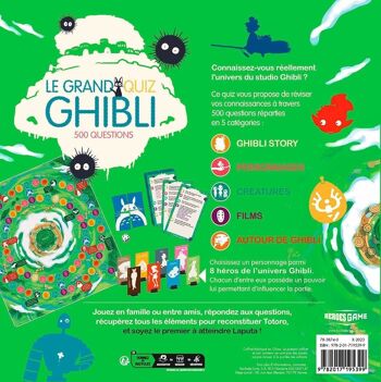 COFFRET - Le Grand Quizz Ghibli - Patrice Lesparre 2