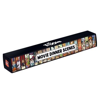 Affiche "Movie Dinner Scenes" (Format A2) - 28 films à trouver - Les scènes cultes du cinéma à table ! 5