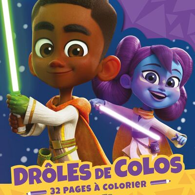COLORING BOOK - Star Wars the Adventures of the Little Jedi - Funny Camps