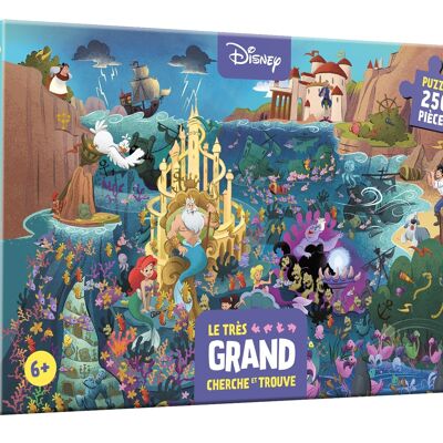 BOX - DISNEY - The Very Large Seek and Find Box - 250 piece puzzle