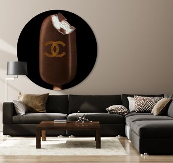 Cercle Mural - Magnum Chanel - Qualité Dibond Premium 2