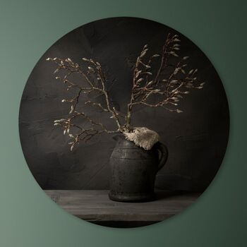 Cercle Mural - Table Magnolia - Qualité Dibond Premium 1
