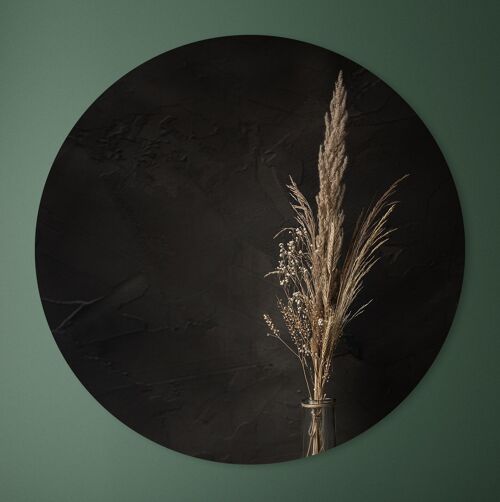 Wall Circle - Droogbloemen - Premium Dibond Quality
