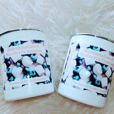 'Marshmallow & Blueberry Frosting ' Candle