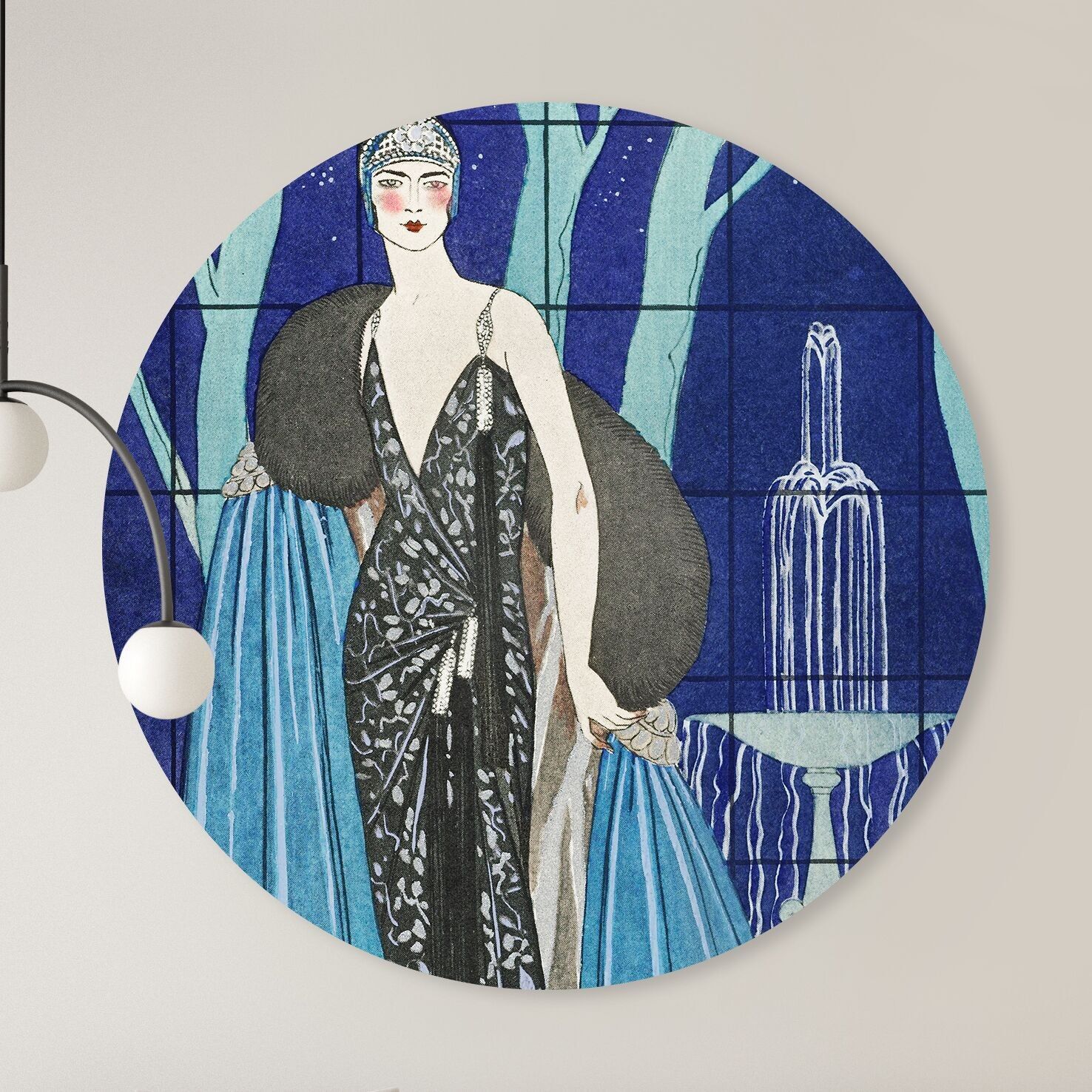 Cerchio da parete - Alcyone - Qualità Premium Dibond