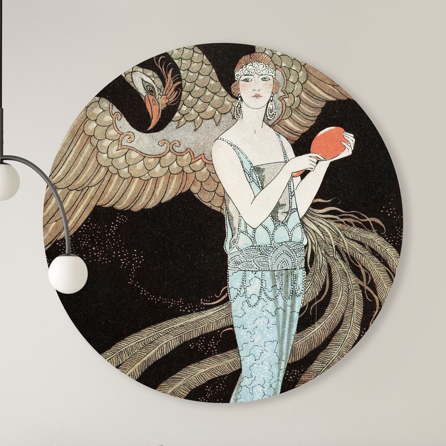 Cerchio da parete - Sortilegi - Qualità Premium Dibond