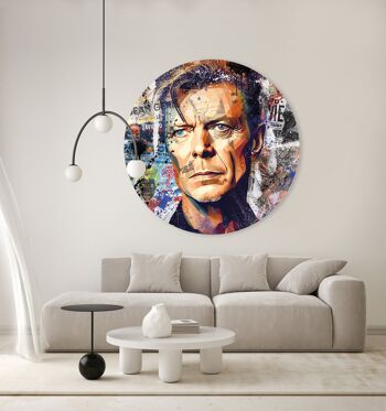 Cercle mural - Bowie II - Qualité Dibond Premium 2